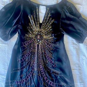 Gorgeous beaded Nanette Lepore Dress as seen in Gossip Girl!